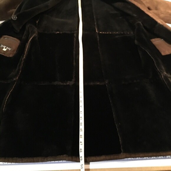 Searle-blatt Full Length SUEDE/SHEARLING Coat, Size Large, Pre-owned Vintage,EUC - Picture 5 of 12
